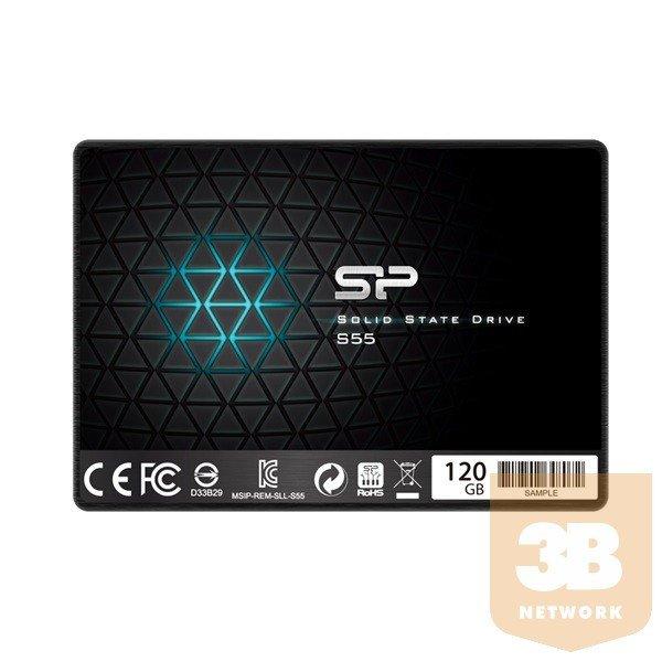 Silicon Power SSD Slim S55 120GB 2.5'', SATA III 6GB/s, 550/420 MB/s,
7mm