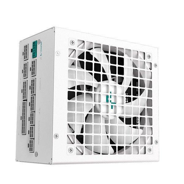 DeepCool Tápegység 1000W - PX1000-G WH EU (80 Plus Gold, ATX3.0, Aktív PFC,
Full Moduláris, fehér)