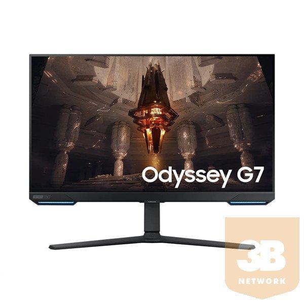 SAMSUNG Gaming 144Hz IPS monitor 32" G70B, 3840x2160, 16:9, 350cd/m2, 1ms,
DP/2xHDMI/2xUSB/LAN/WiFi/BT, Pivot, hangszóró