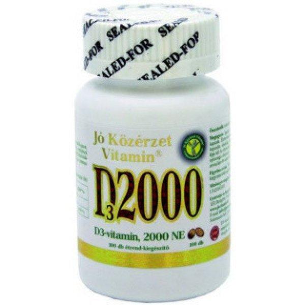 Jó Közérzet d3-vitamin 2000ne kapszula 100 db