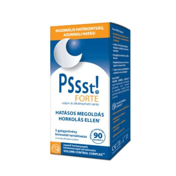 Pssst! forte természetes horkolásgátló termék 25 ml