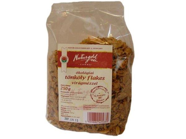 Naturgold bio tönköly flakes virágmézzel 250 g