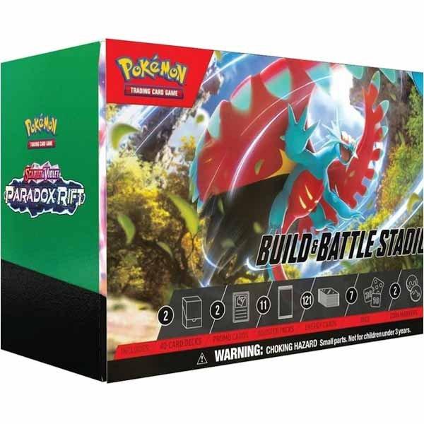 Kártyajáték Pokémon TCG Scarlet & Violet Paradox Rift Build & Battle Stadium
Box (Pokémon)