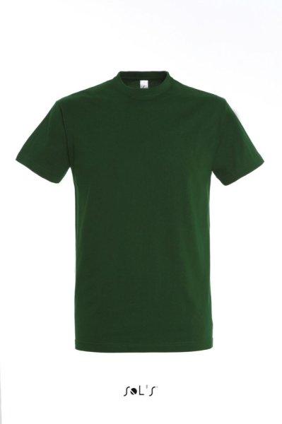 Férfi IMPERIAL környakas rövid ujjú pamut póló, SOL'S SO11500, Bottle
Green-5XL