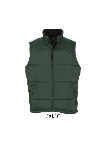 Uniszex WARM steppelt mellény poliészter béléssel, SOL'S SO44002,
Forest Green-M