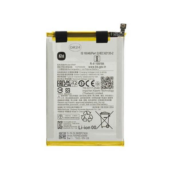 Xiaomi Eredeti akkumulátor 5000 mAh (Service Pack) BN5F