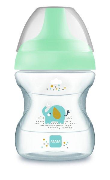 MAM Learn to Drink ivópohár 190 ml (2023) 6h+ - Menta - Elenfánt