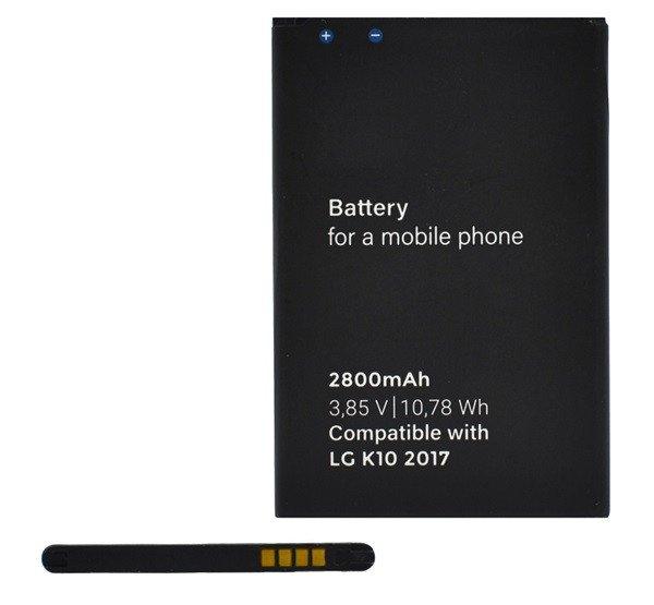 Akku 2800mAh LI-ION (BL-46G/EAC63360001 kompatibilis) LG K10 (2017) M250n