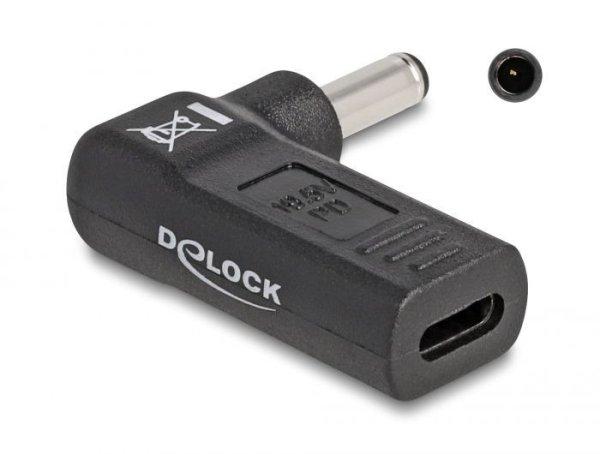 DeLock Adapter for Laptop Charging Cable USB Type-C female to Dell 4.5 x 3.0 mm
male 90° angled