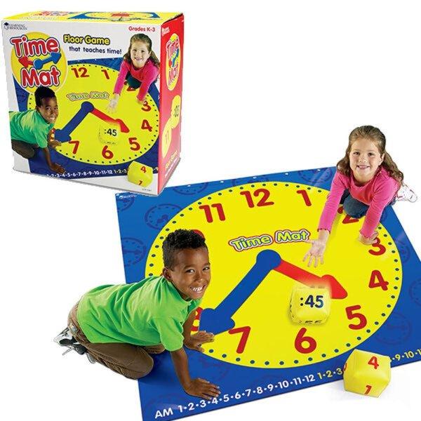 Time Activity Mat - Játszószőnyeg- Learning Resources