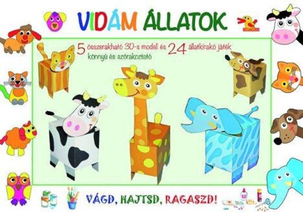 Vidám állatok - modellkönyv