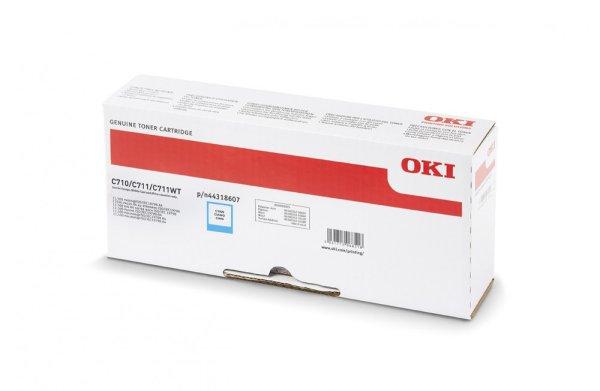 OKI C711,710 Eredeti Cyan Toner