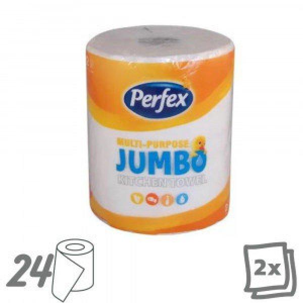 Konyhai törlőkendő Boni Perfex Jumbo 2 réteg 24 tekercs