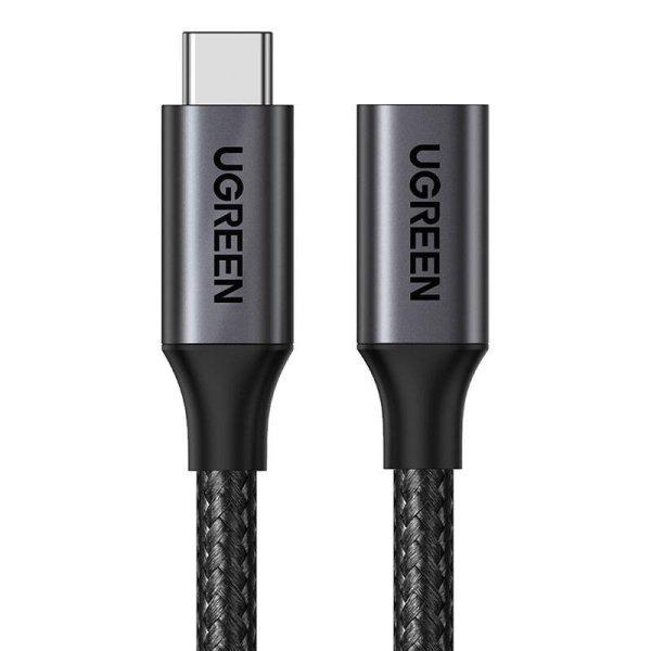 Ugreen USB 3.2 Extension Cable US372 USB-C male to USB-C female Gen 2 0,5m
(black)