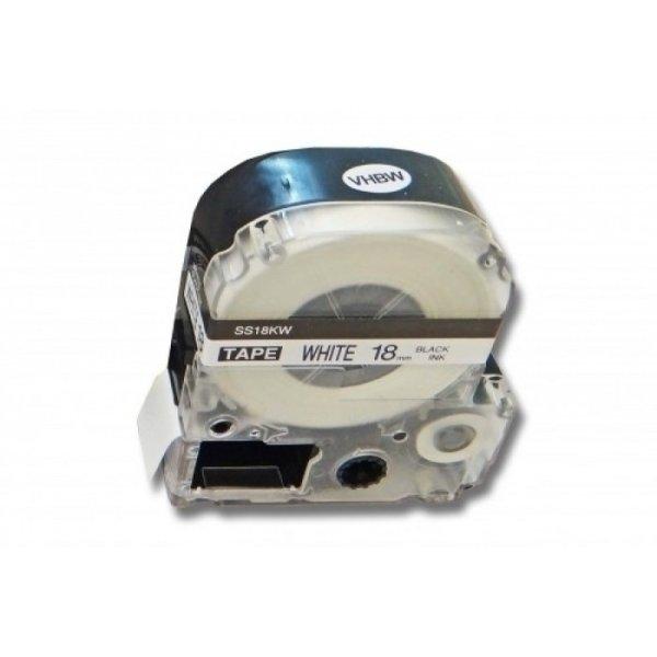 Epson LK-5WBN kompatibilis utángyártott 18mm fekete-fehér Epson LC-5WBN
feliratozógépszalag