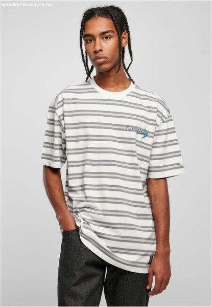 Starter Look for the Star Striped Oversize Tee palewht/heavymetal/l.asphalt