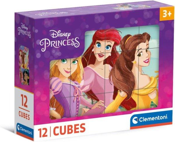 Clementoni Disney Princess - Disney Hercegnők mesekocka 12db-os 