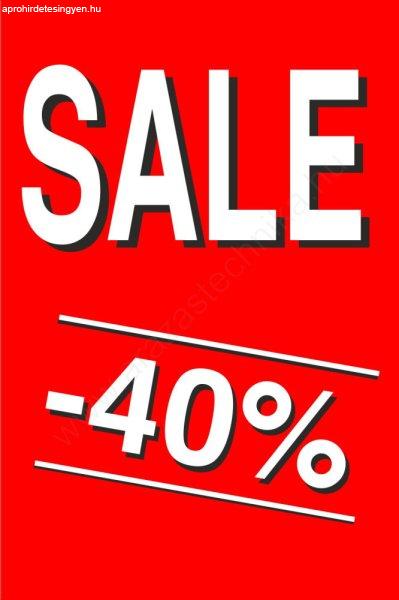 KIRAKAT TÁBLA 20x30cm SALE -40% (2 oldalas) UV álló