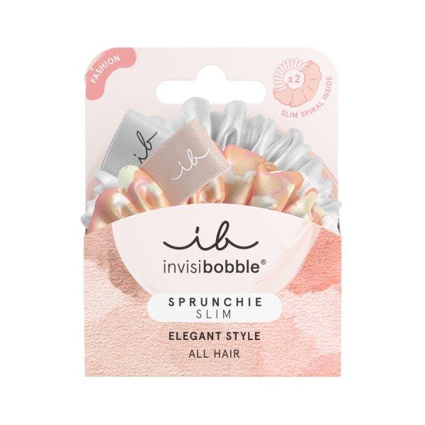 Invisibobble Hajgumi Sprunchie Slim Bella Chrome 2 db