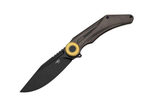 Bestech Seraph Frame Lock Black Bronze BT2403E