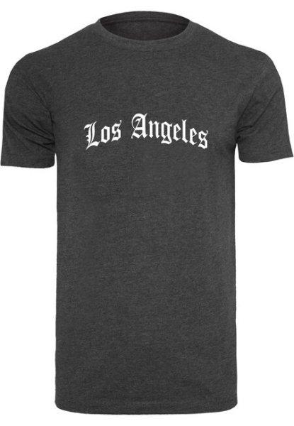 Mr. Tee Los Angeles Wording Tee charcoal