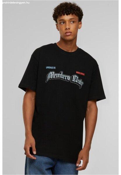 Mr. Tee Only Members Oversize Tee black