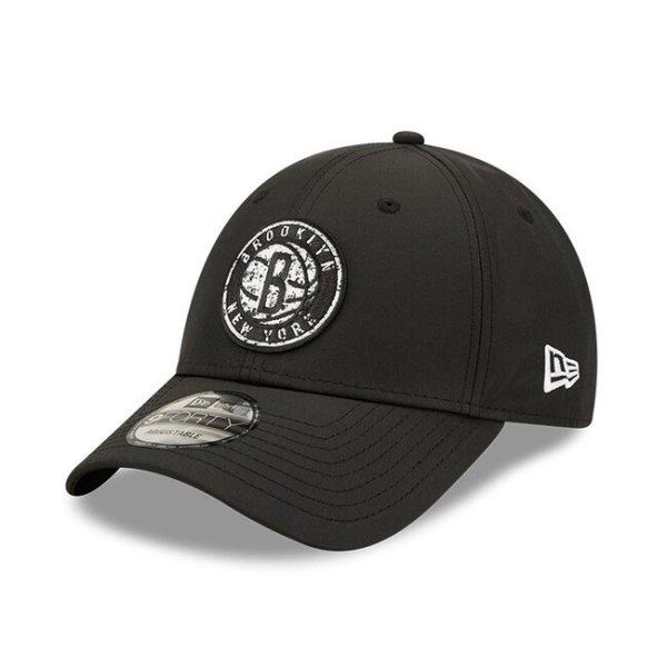 Sapka New Era 9Forty Black White Brooklyn Nets