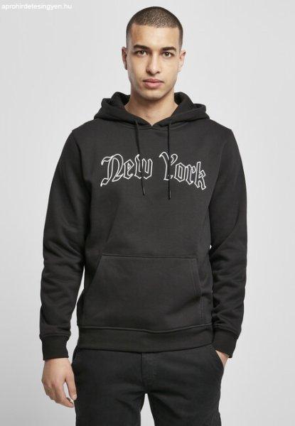 Mr. Tee New York Wording Hoody black