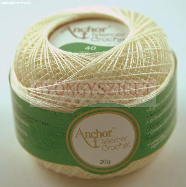 Anchor horgolócérna - 40-es - Cream