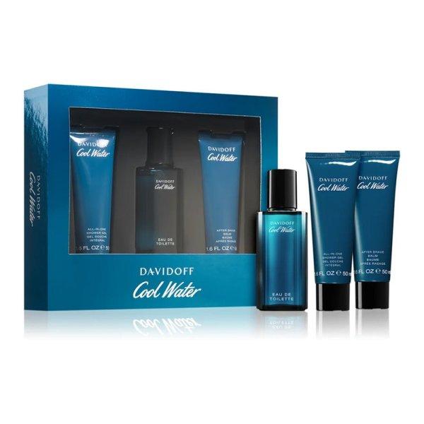 Davidoff Cool Water Man - EDT 40 ml + 50 ml tusfürdő +
borotválkozás utáni balzsam 50 ml