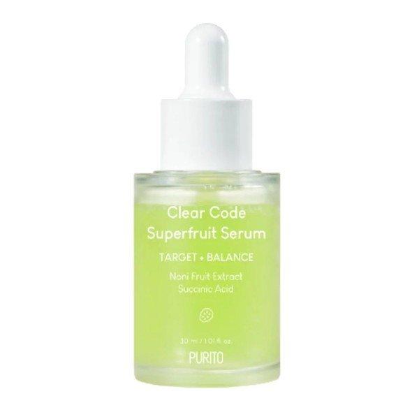 PURITO Kiegyensúlyozó bőrszérum (Clear Code Superfruit
Serum) 30 ml