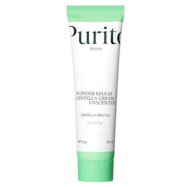 PURITO Parfümmentes nyugtató krém érzékeny bőrre
(Wonder Releaf Cream Unscented) 50 ml