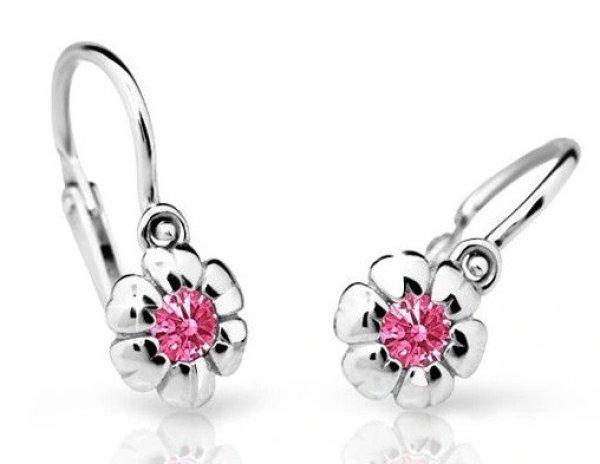 Cutie Jewellery Fehér arany gyermek fülbevaló C2151-10-X-2
fukszia