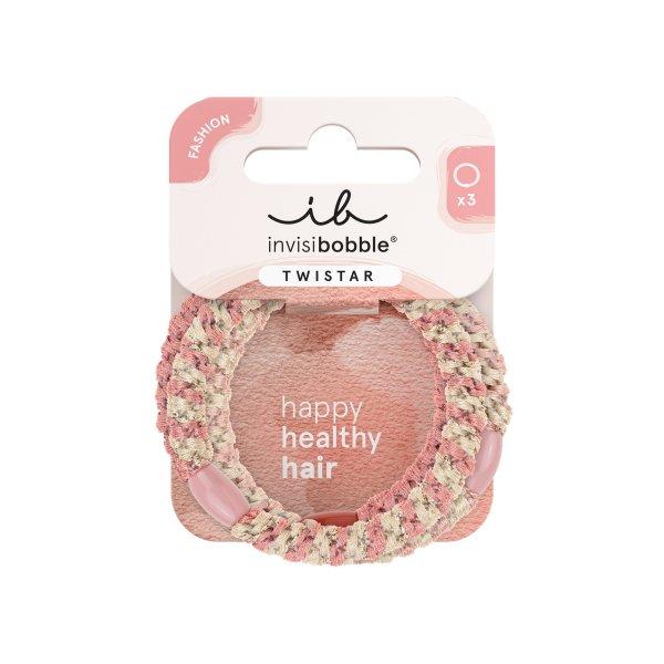 Invisibobble Hajgumi Twistar Blush Braids 3 db