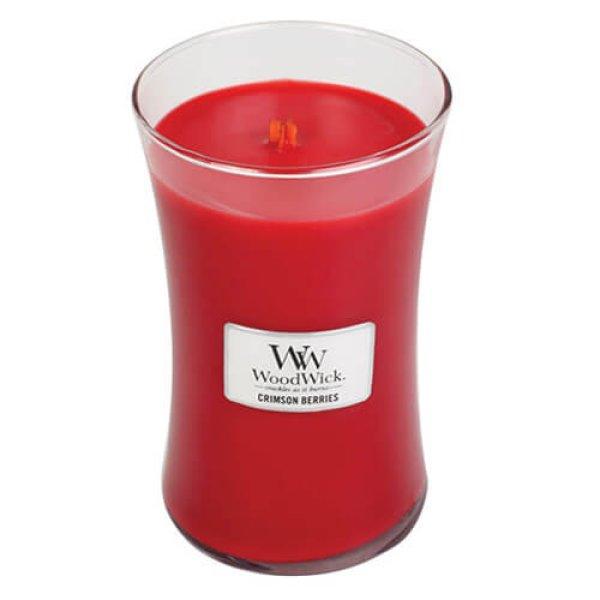 WoodWick Illatgyertya Crimson Berries 609 g