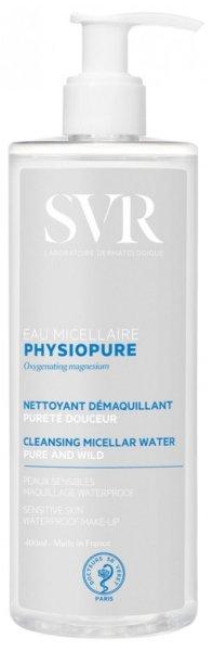 SVR Tisztító micellás víz érzékeny bőrre
Physiopure (Cleansing Micellar Water) 400 ml