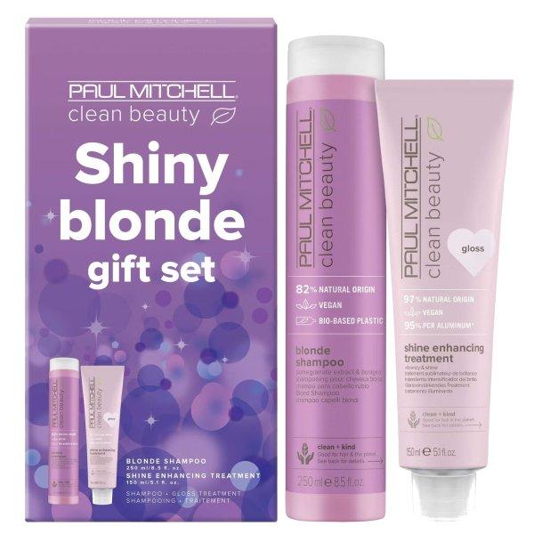 Paul Mitchell Ajándékcsomag Shiny Blonde Gift Set