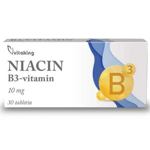 Vitaking Niacin B-3 10 mg (30) Tabl.