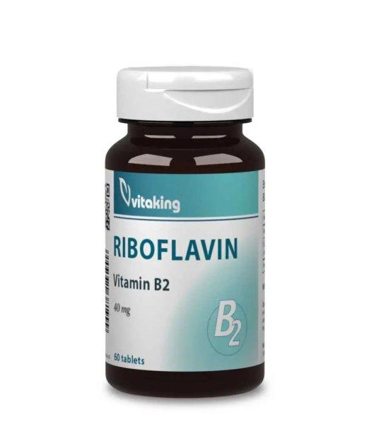 Vitaking B-2 Vitamin Riboflavin 40mg (60) Tabl.