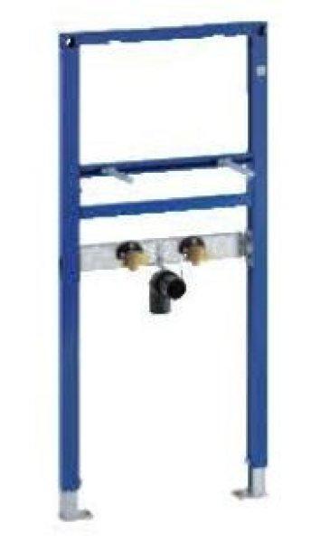 Geberit Duofix szerelőelem mosdóhoz, mosdóra szerelt álló csaptelephez,
szerkezeti magassága 112 cm