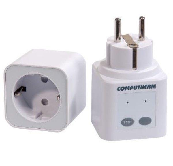 Computherm Q2 RF rádiófrekvenciás kapcsolójel továbbító dugalj
