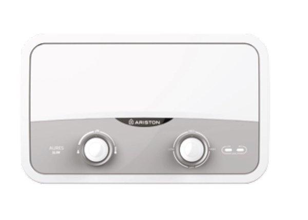 Ariston AURES Slim Flow S 7 SH EU, elektromos átfolyós vízmelegítő, 7 kW