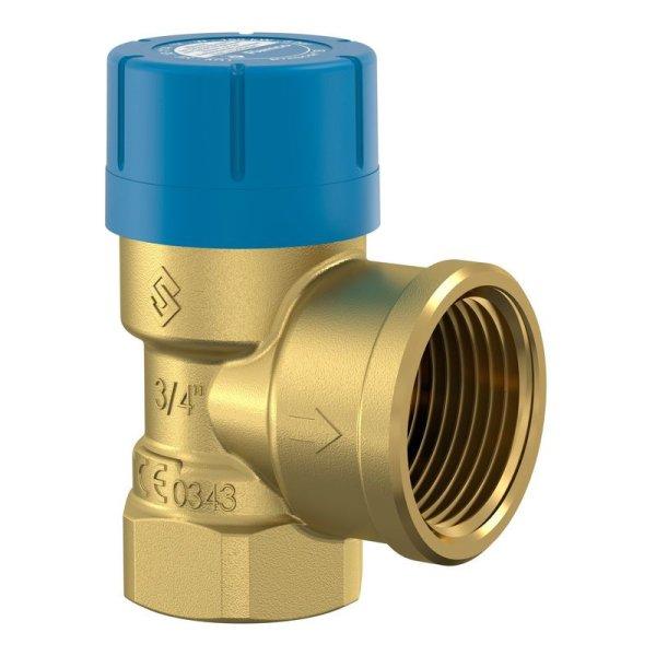Flamco Prescor B 3/4˝, bizt.szelep, 10 bar, 95°C (ivóvíz) 27112