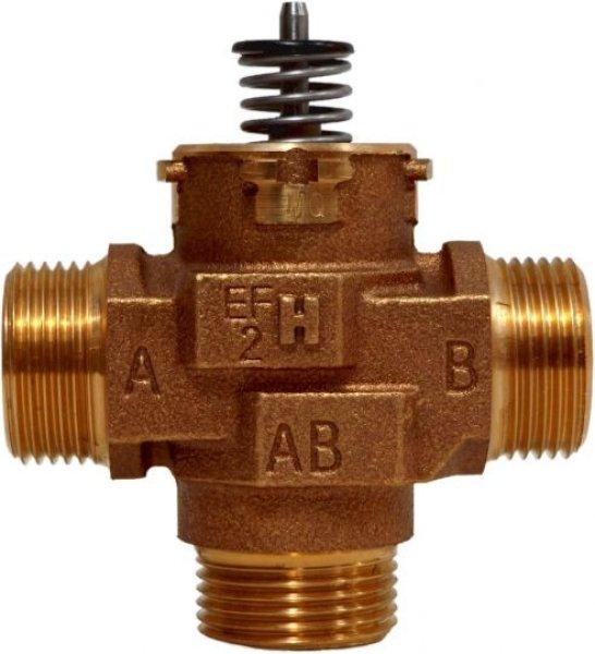 Honeywell  VCZMQ6100/U kétutú keverő/váltószelep, 1˝ KM, kvs=6,8