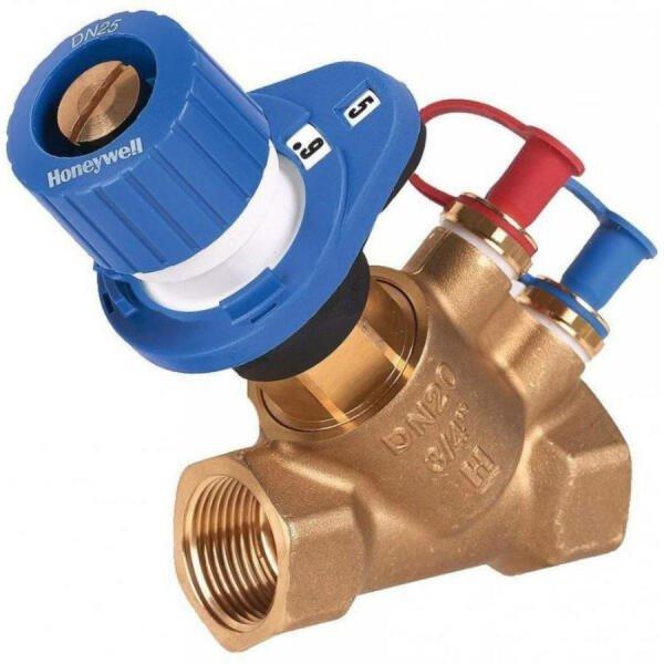 Honeywell 1˝ BB beszabályozó szelep SafeCon® mérőcsonkkal (V5032Y0025B)