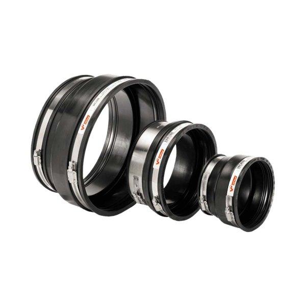 (VAC1452) Polypipe D130-145 / 110-125 gumimandzsetta szűkítő, 120mm