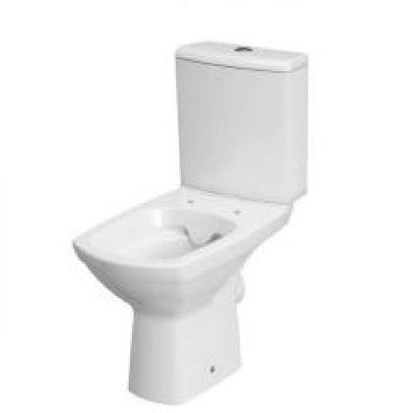 Cersanit Carina 480 monoblokk hátsó kif. perem nélküli WC + 3/5L tartály
(ülőke nélkül) (K31-045)