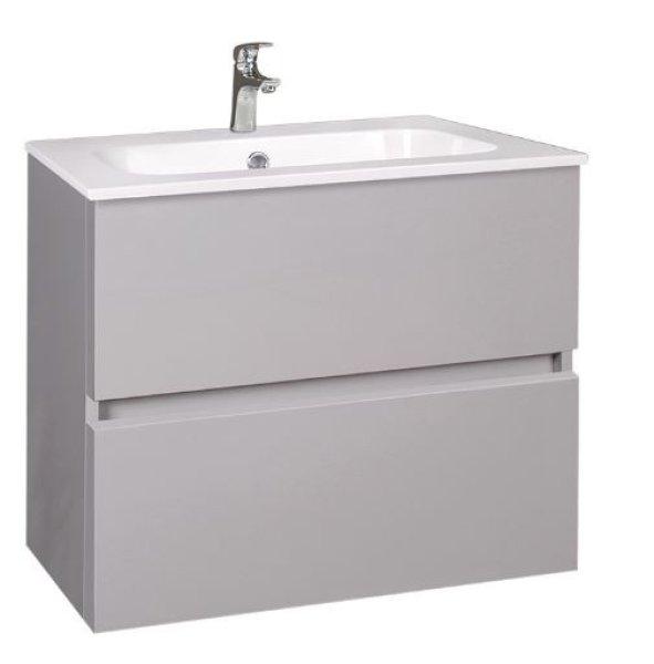 Wellis Elois Grey 80, 2 fiókos mosdószekrény