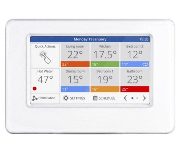 Honeywell ATC928wifi Evocolor WIFI RF érintőképernyős zónamanager,
csatlakozók nélkül