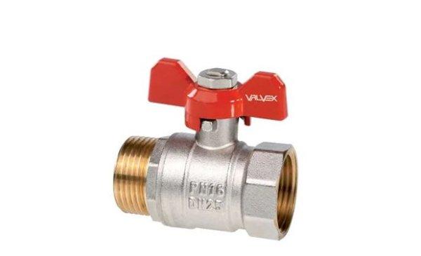 Valvex ORO 3/4˝ FŰTÉSI golyóscsap FIX-KB, T-fogantyús PN 16, 120°C